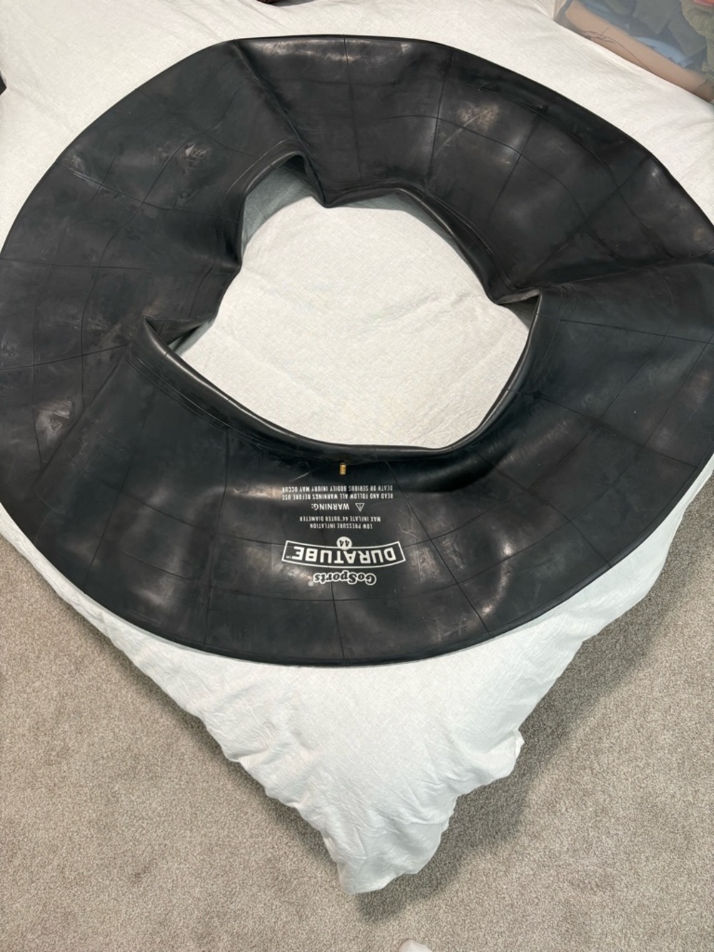 GoSports DuraTube Heavy-Duty Inner Tube - Black
